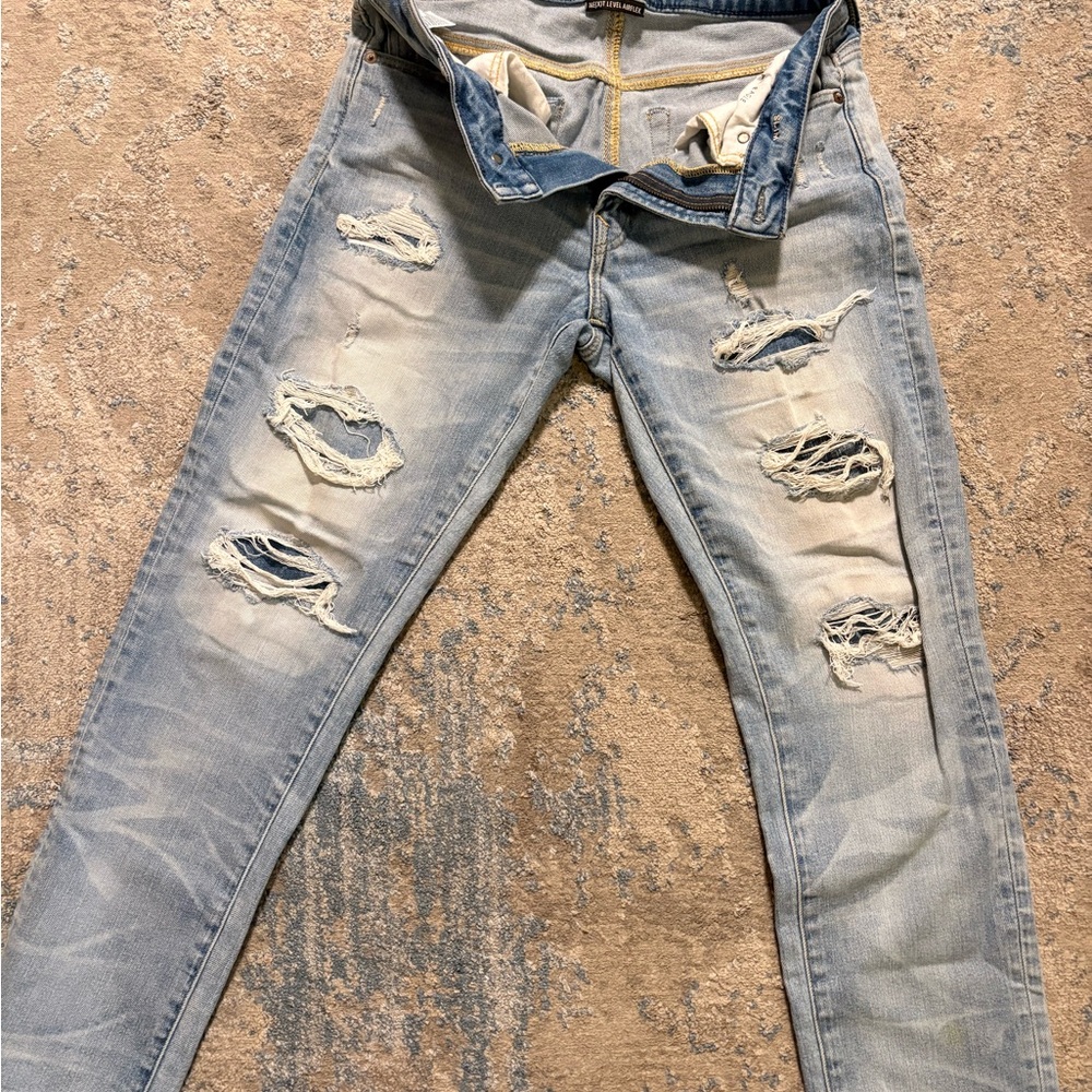 American Eagle Outfitters Light Blue Denim Jeans